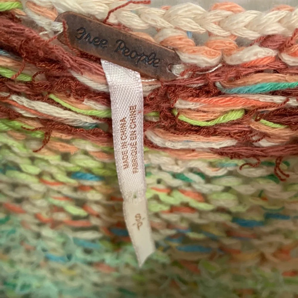 Free People Palmetto Tank in Candied Dream Combo New with Tag W-581 Size S - Picture 8 of 12